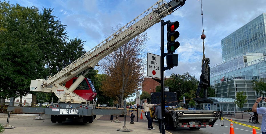 Wisconsin statues downed in 2020 protest reinstalled