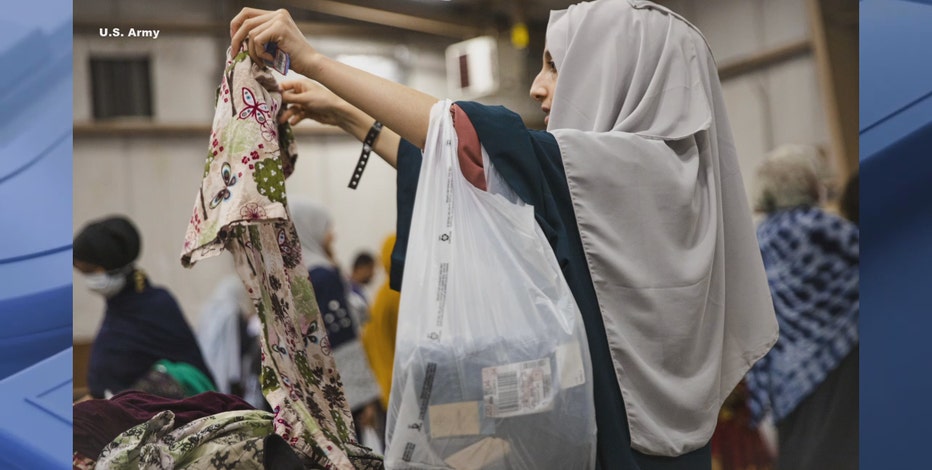 Afghan refugee donations in Racine