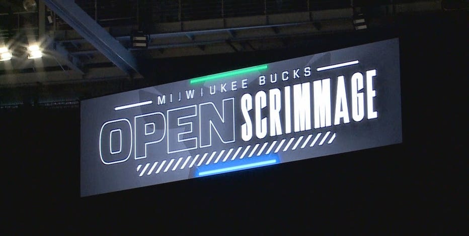 Milwaukee Bucks scrimmage brings fans to Fiserv Forum