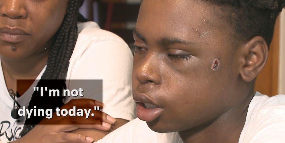 Milwaukee 15-year-old shot in the head has new outlook on life