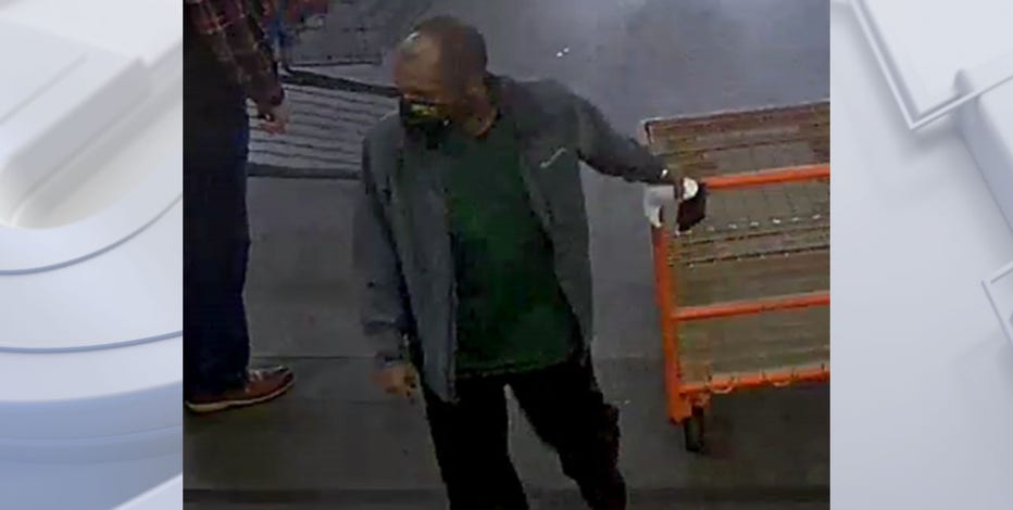 Suspect wanted in Costco theft