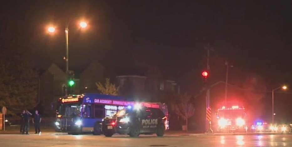 MCTS bus struck pedestrian in West Allis
