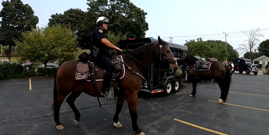 Milwaukee's Mounted Patrol Unit takes police work to new heights