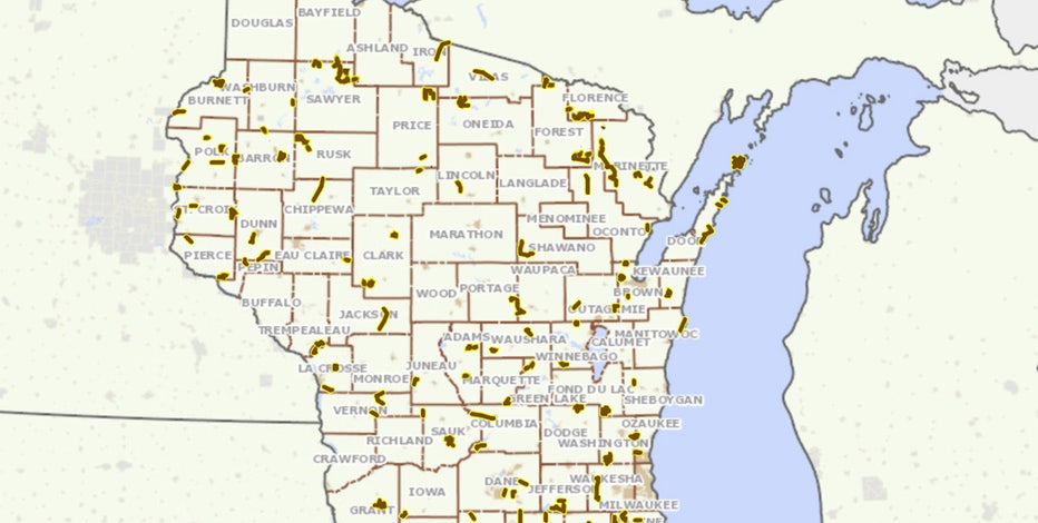 Wisconsin Rustic Roads interactive maps; just released