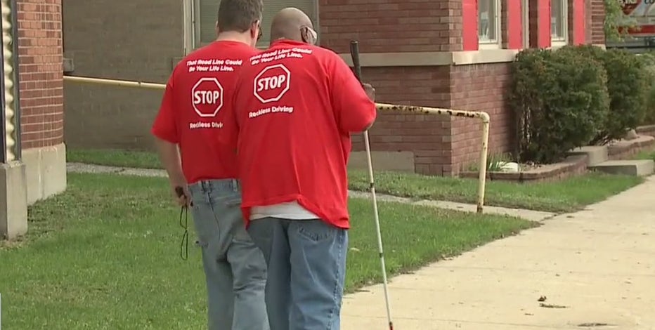 Awareness day urges better driving help visually impaired pedestrians