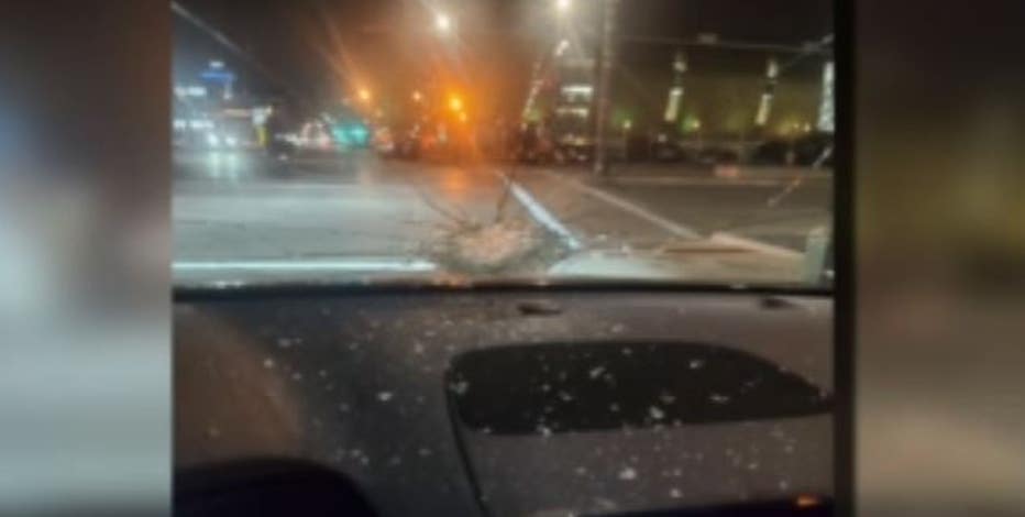 Rocks hit vehicles in Milwaukee downtown, police say