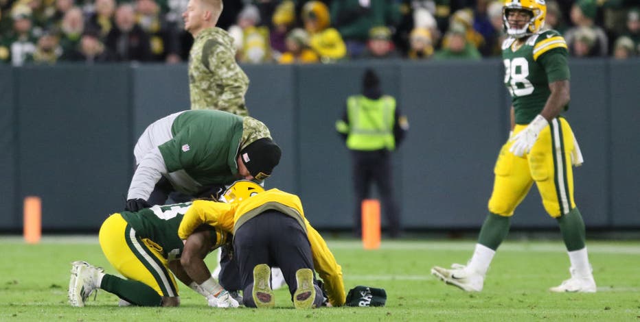 Packers' Jones out with 'mild' MCL sprain: report
