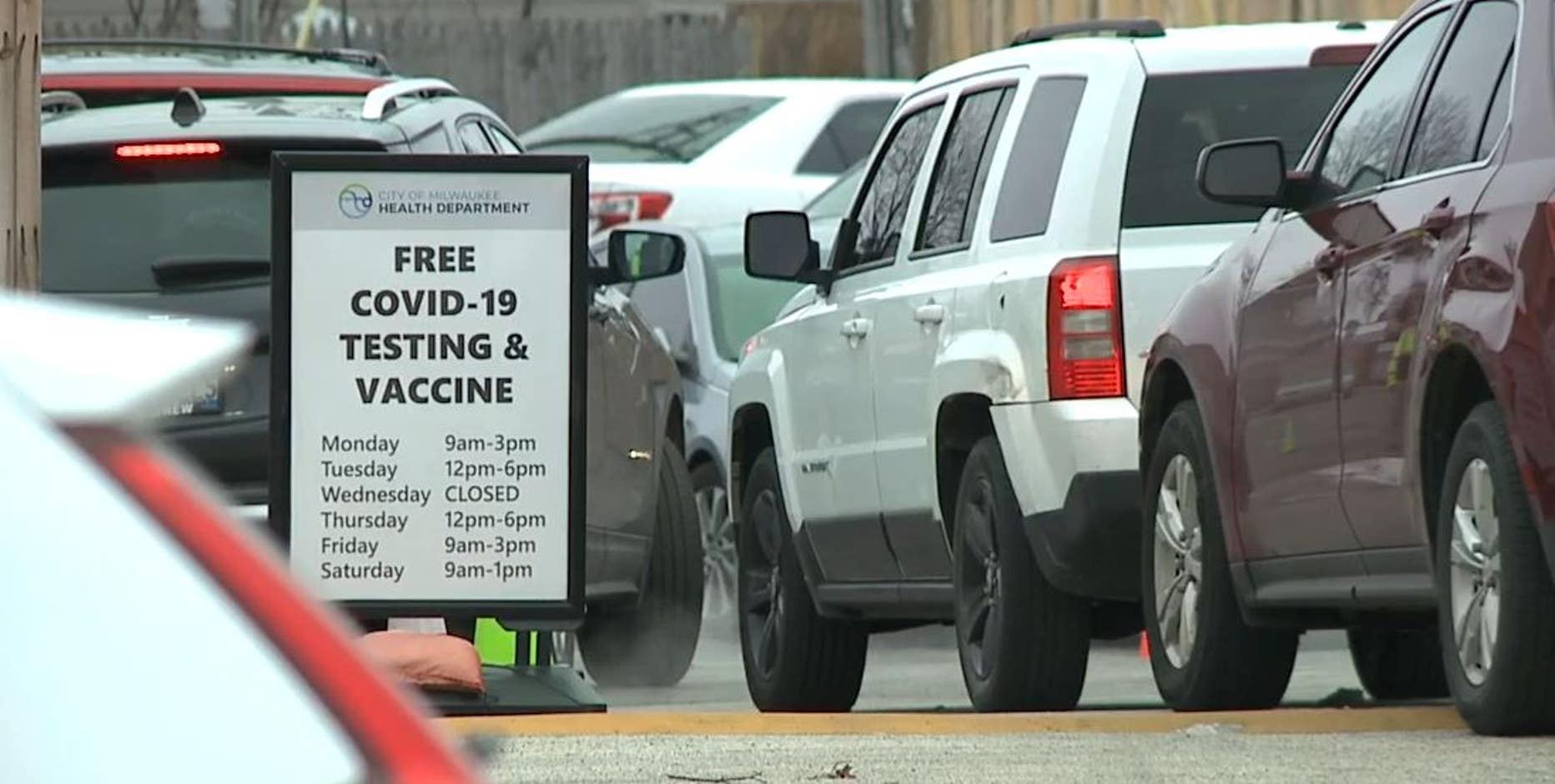 COVID testing in high demand; Mayor Johnson tours Northwest Health Center