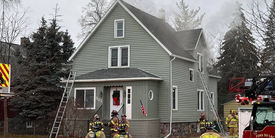 Fond du Lac house fire; man arrested for arson
