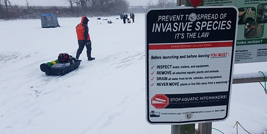 Wisconsin ice fishing, invasive species protection reminders: DNR