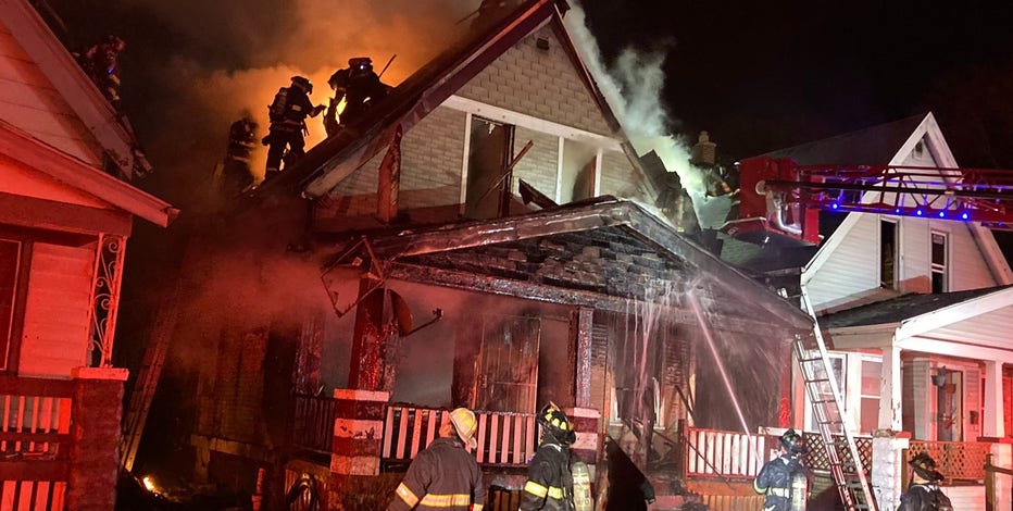 35th and Auer fire: 10 taken to hospital, cause under investigation