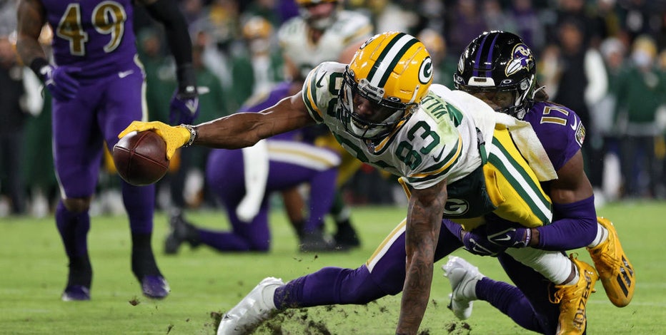 Packers' Valdes-Scantling on COVID list ahead of Browns game
