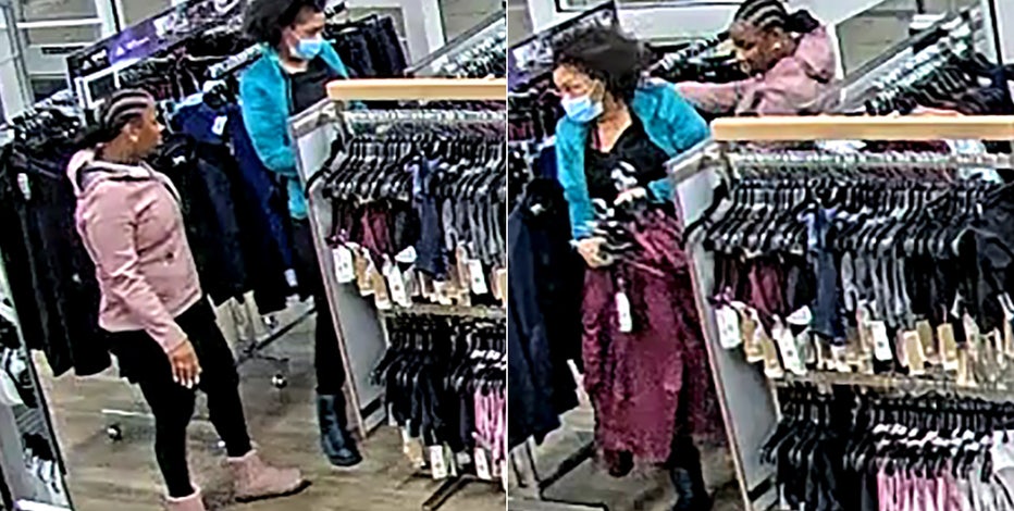 Kohl's retail theft; 2 women stole $3K of merchandise, police say