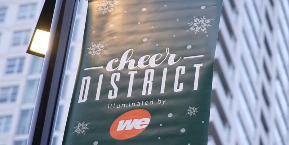 Deer District transformed into Cheer District; has 31 lit trees