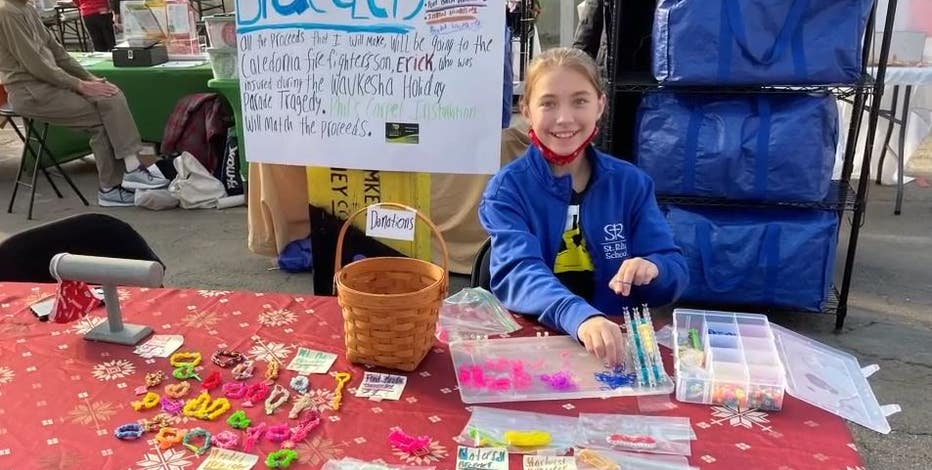 Bracelets for Waukesha, 11-year-old raises $1,600