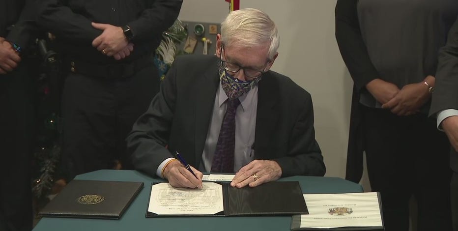Evers signs 2 bills to support victims, survivors of sexual assault