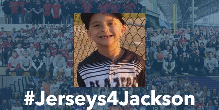 Jerseys for Jackson: Social media explodes with support for Waukesha boy