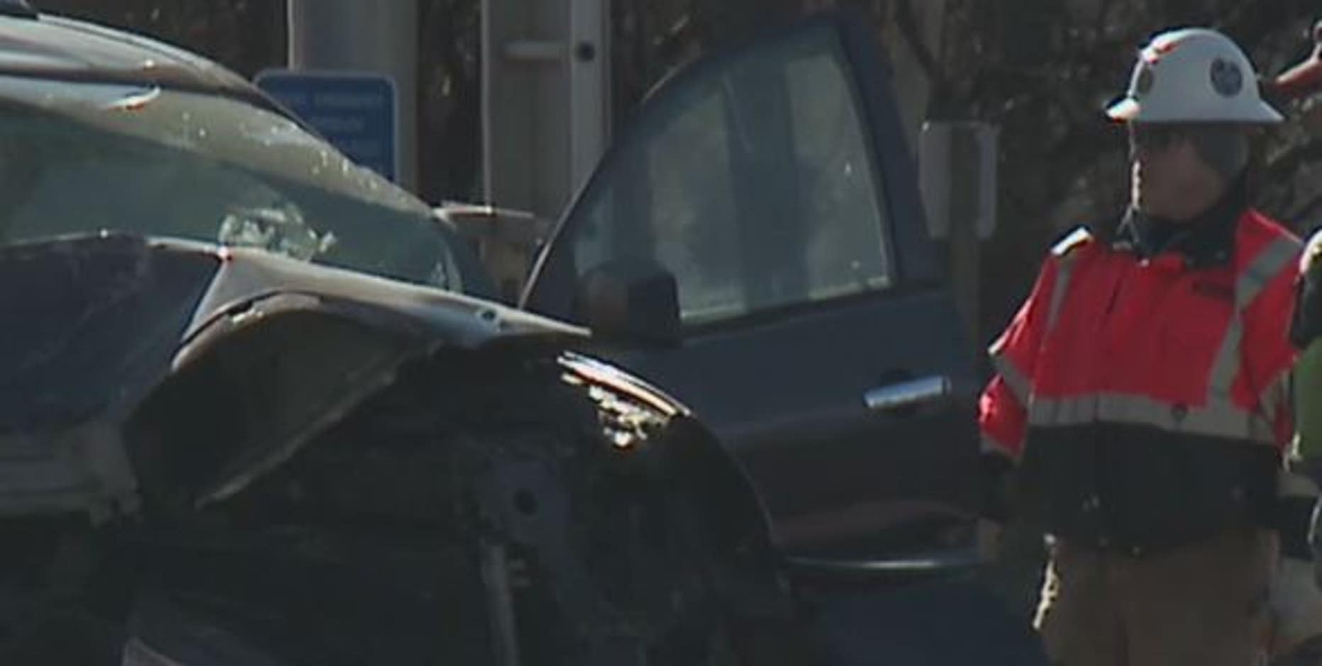 Train hits vehicle near 91st and Bradley; driver injured