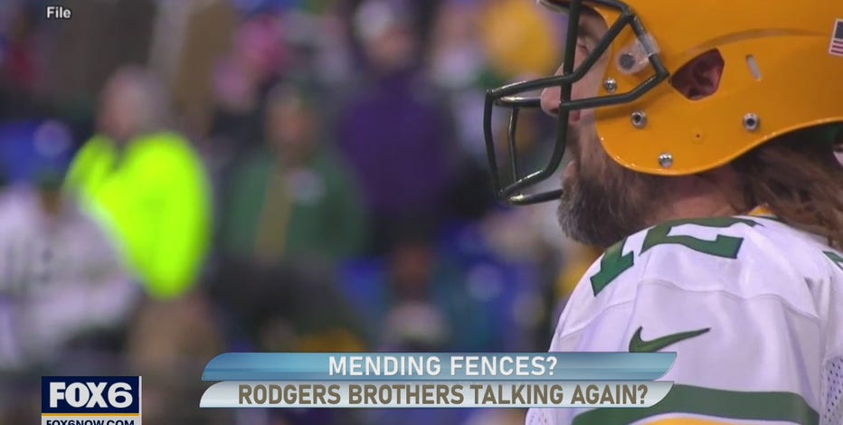 Rodgers family mend? Aaron reportedly talking to brother, Jordan