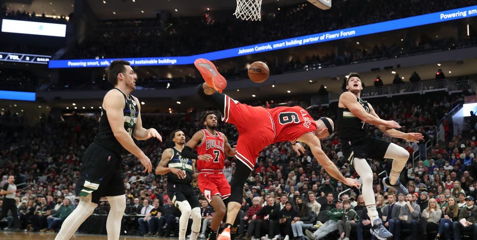 Bucks G Allen suspended for 1 game for foul on Bulls' Caruso