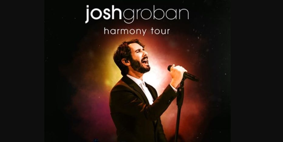Josh Groban summer tour; Milwaukee date set for June 21