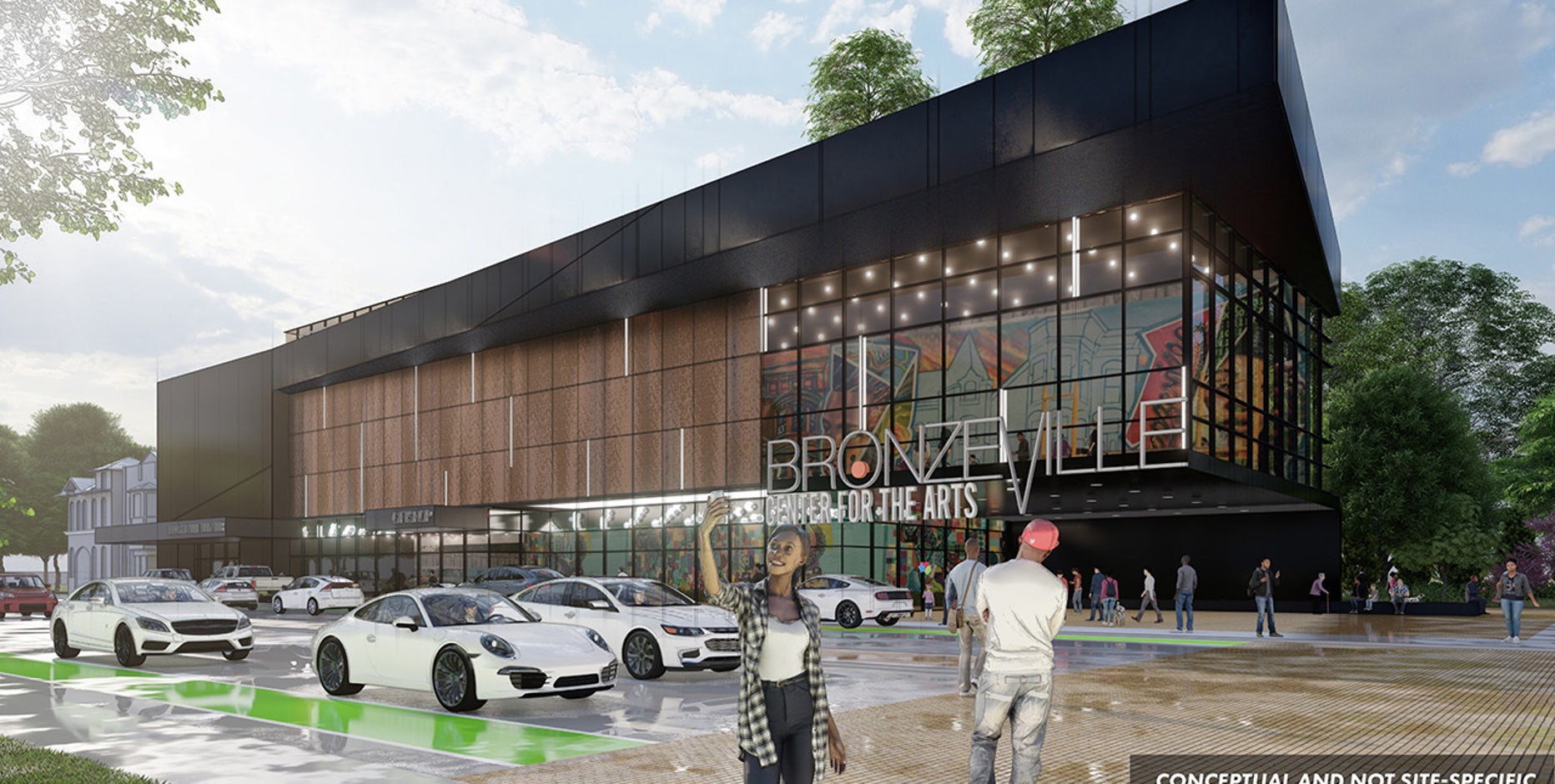 Bronzeville Center for the Arts; focus on African American art, history