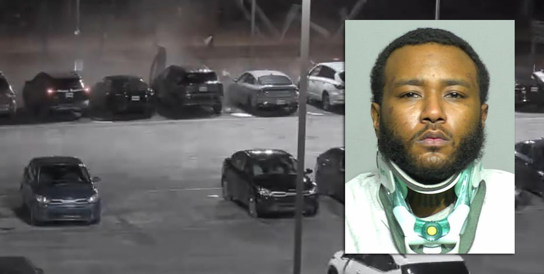 Greenfield police pursuit, car lot crash: Kenosha man charged