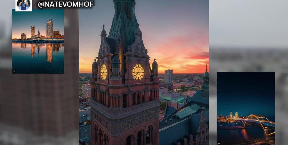 Milwaukee from above; city's beauty captured by artist with drone