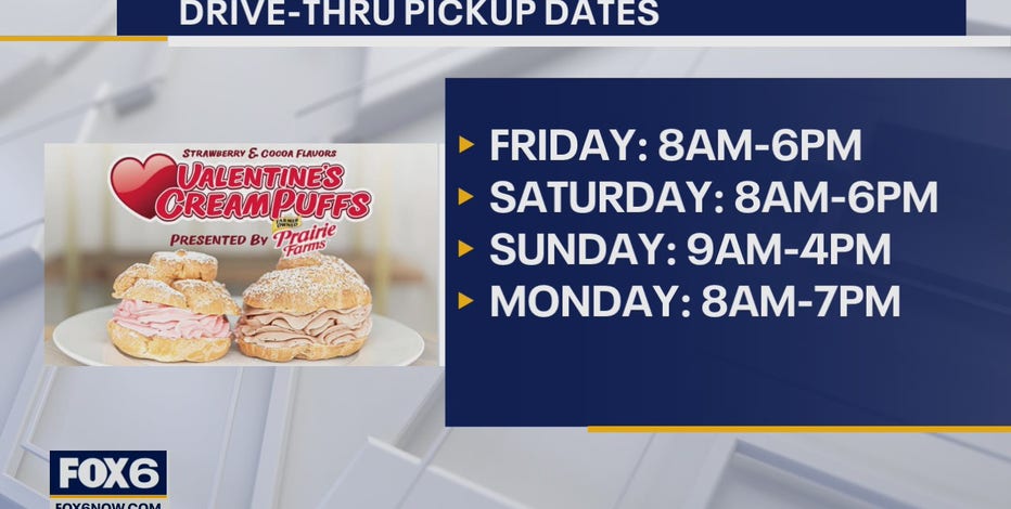 State Fair Valentine’s Cream Puff drive-thru, 2 tasty flavors