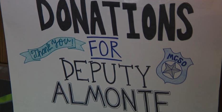 Menomonee Falls benefit for Deputy Almonte, shot on duty