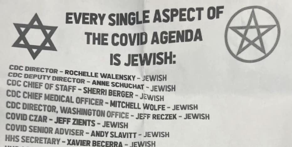 Kenosha anti-Semitic flyers suggest 'COVID related to Jews'