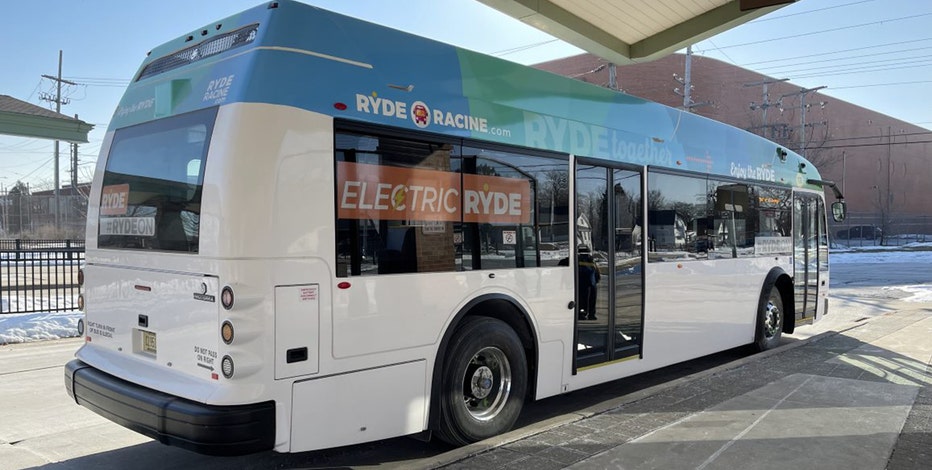 Racine all-electric buses; city awarded $3.8M for 4 new buses