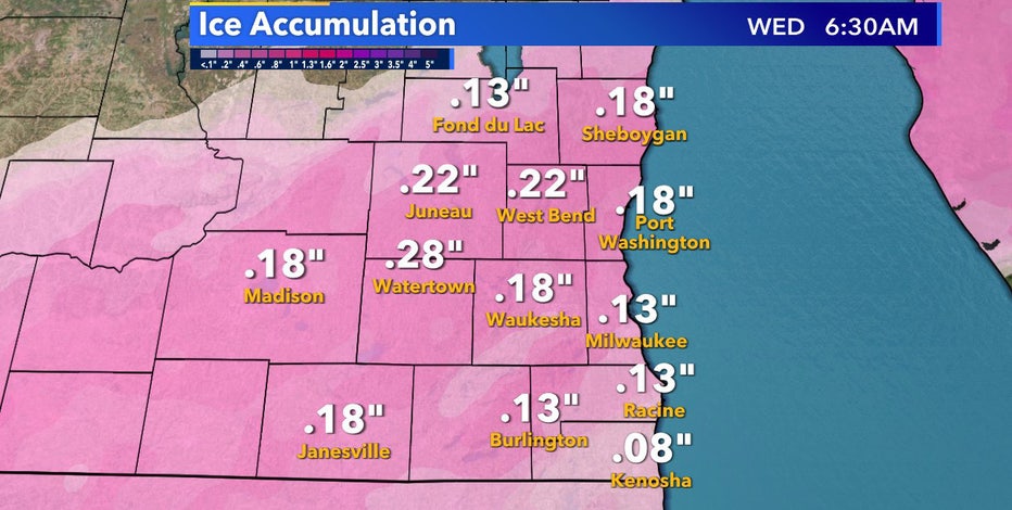 Southeast Wisconsin winter weather advisory Monday, Tuesday