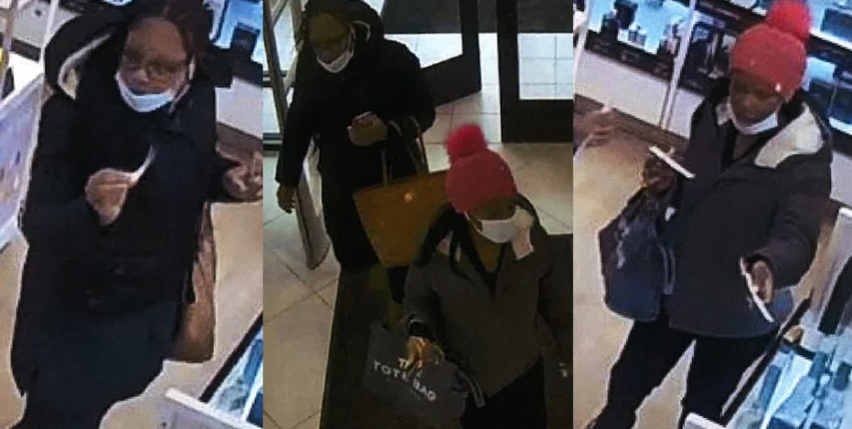 Menomonee Falls Ulta Beauty theft; police seek 2 female suspects