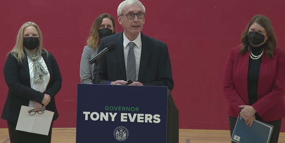 Gov. Evers West Bend visit; touts his State of the State address