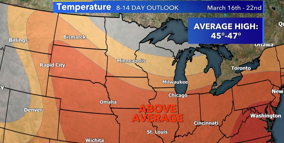 Warmer air returns next week; could be last cold air of season