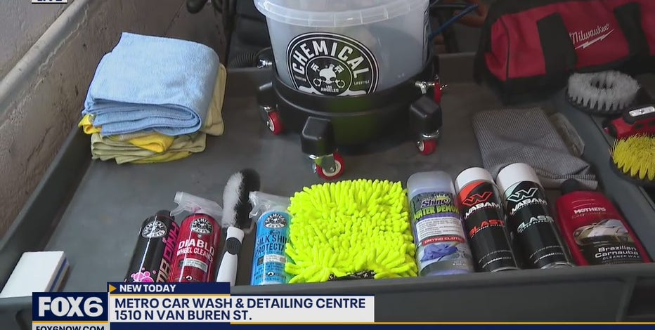 Tools, chemicals to use when washing vehicle
