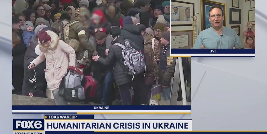 War in Ukraine sparking humanitarian crisis
