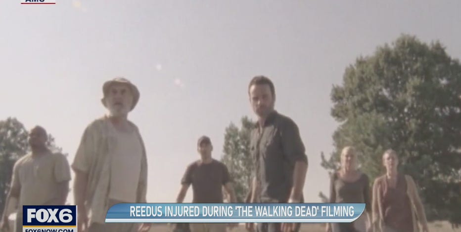 Reedus injured on 'The Walking Dead' set