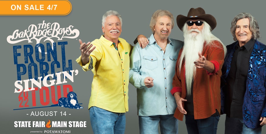 Wisconsin State Fair: Oak Ridge Boys perform August 14