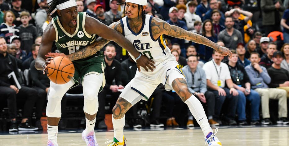 Antetokounmpo, Bucks rally past Jazz for 117-111 victory
