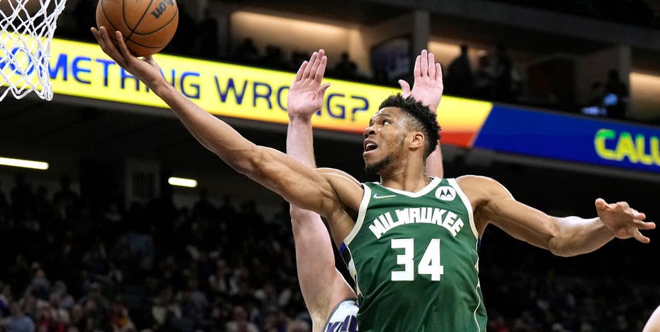 Bucks hold off Kings 135-126, Antetokounmpo scores 36 points
