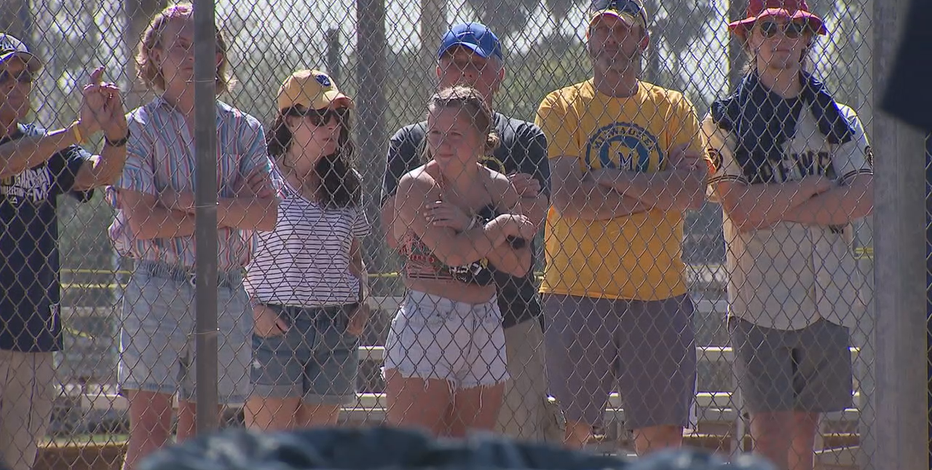 Brewers fans returning to watch baseball after lockout