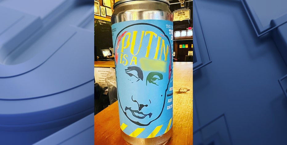 Lakefront Brewery supports Ukraine refugees with new crowler label