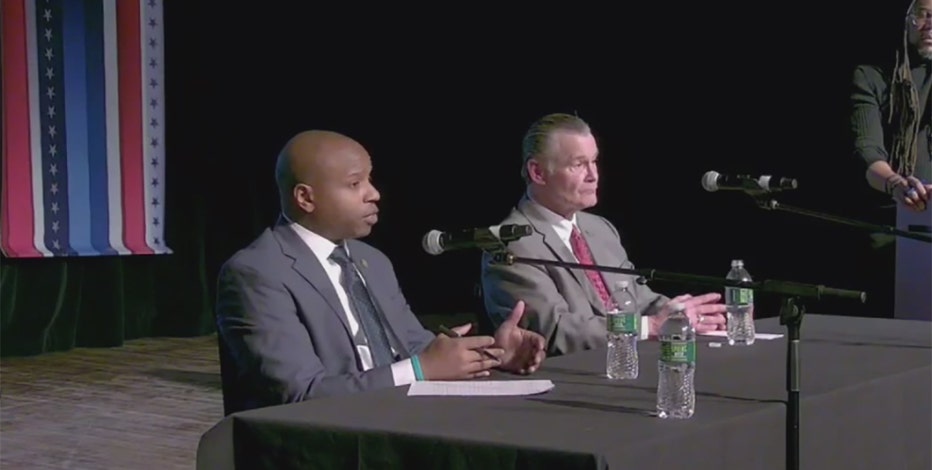 Milwaukee mayor debate: Johnson, Donovan at Turner Hall