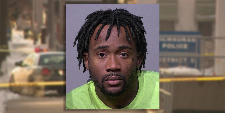 Alleged Milwaukee police station shooter in jail
