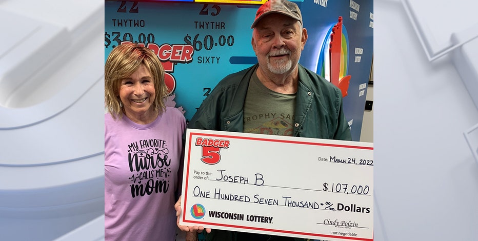 Wisconsin lottery winner: Fond du Lac man wins $107K in Badger 5