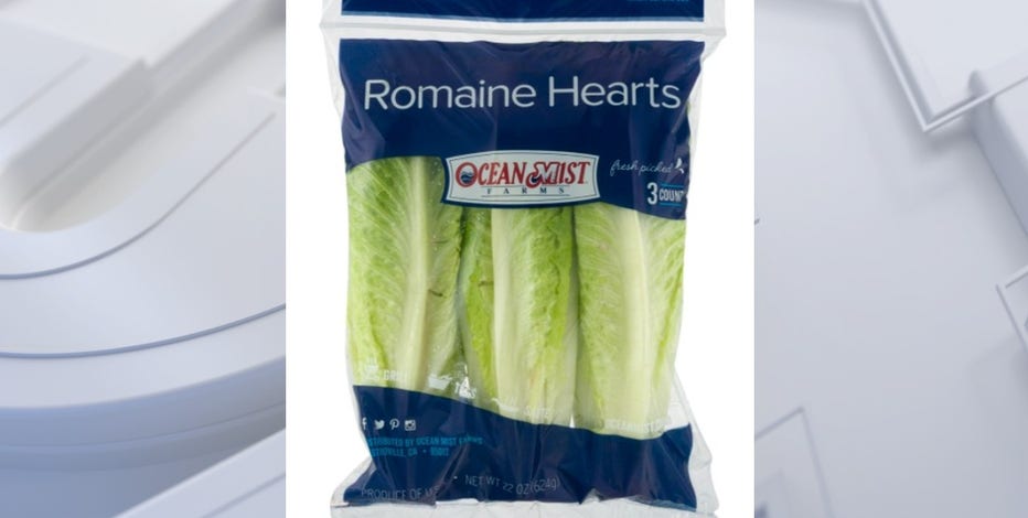 Cyclospora found in romaine hearts; Ocean Mist Farms brand