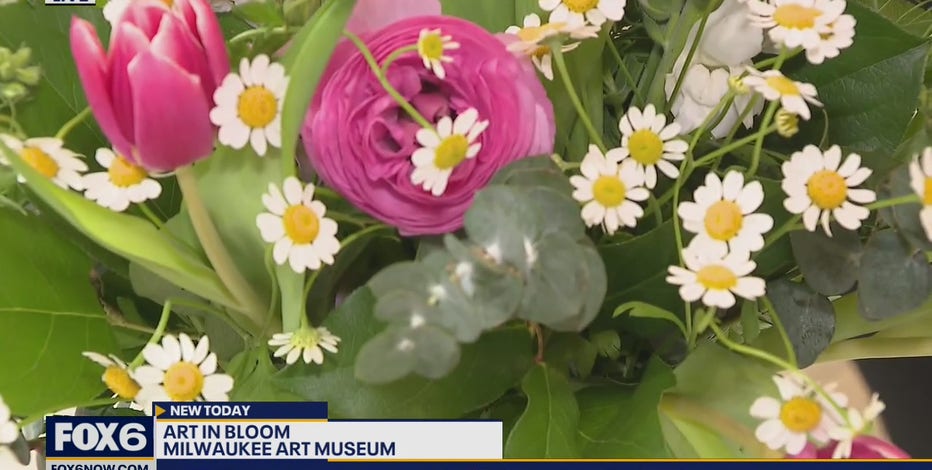 Milwaukee Art Museum: Art In Bloom is back this weekend