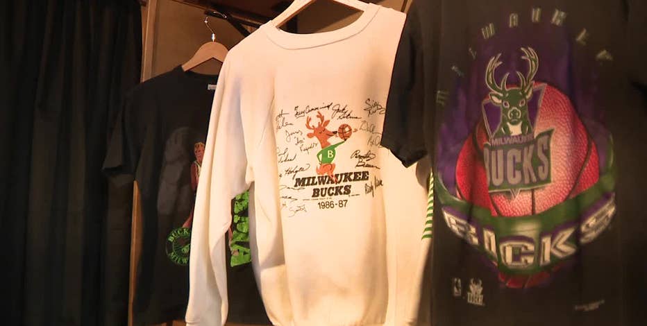 Vintage Bucks merchandise adds playoff excitement: 'Unique stuff'